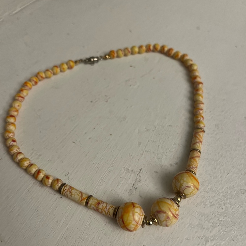 Vintage beaded necklace